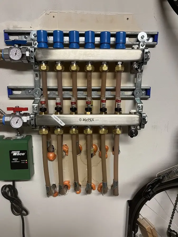 Plumber performing Leak Detection at a residential property in North Ogden